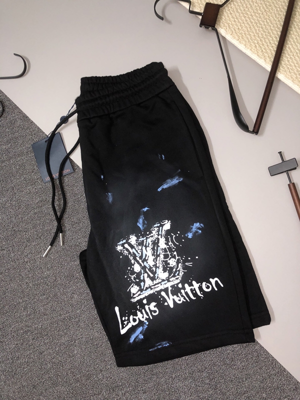 ブランドハーフパンツ角部分ディテール